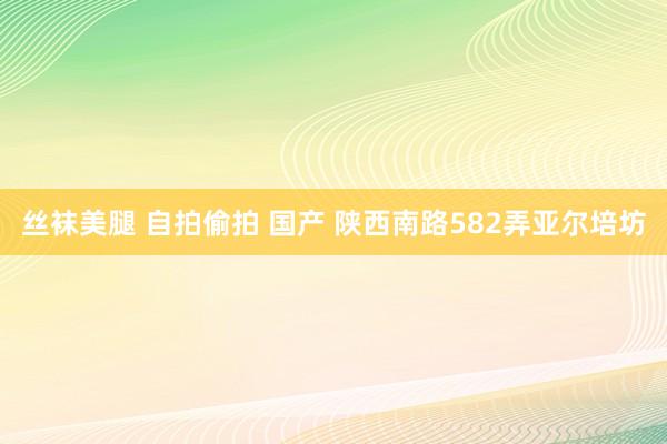 丝袜美腿 自拍偷拍 国产 陕西南路582弄亚尔培坊